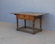 Antico tavolo rettangolare scrittoio rustico in legno massello, epoca '800!