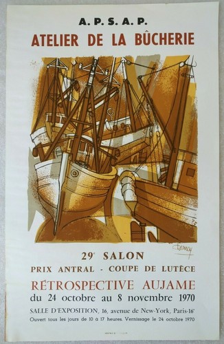 Atelier bucherie affiche - la,