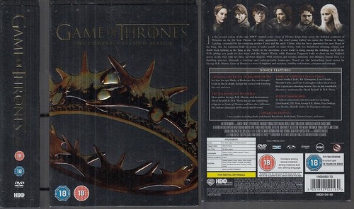 Dvd box game thrones - of,