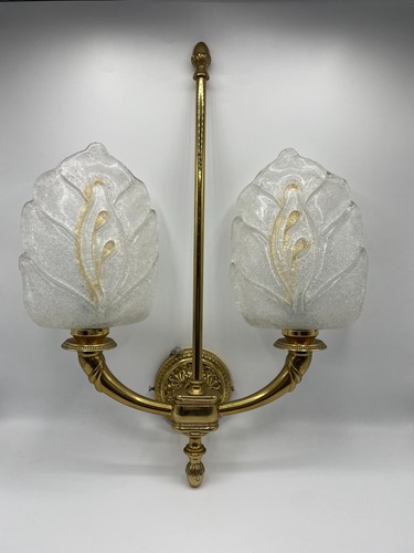 Applique murano foglia anni - murano, a