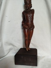 scultura in legno , paggetto