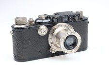 Leica III black paint nickel