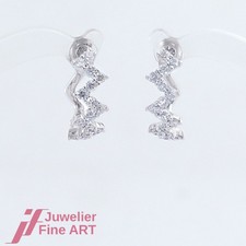 Orecchini FHT brillanti - creoli - brillanti (diamante) totali 0,54ct - NUOVO