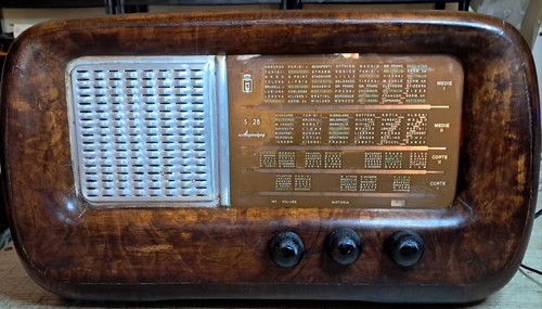 Radio epoca valvole - a,