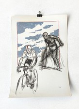 Alberto Sughi 1977 - Grafica Vintage, Litografia, Acquaforte 