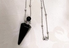 Collana Porta Profumo agata nera