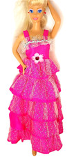 B370 - BARBIE 80s Silver Lace
