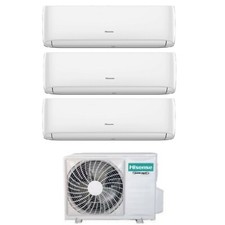 CONDIZIONATORE HISENSE TRIAL SPLIT HI-COMFORT WIFI R32 9+9+9 BTU 3AMW52 A++/A++