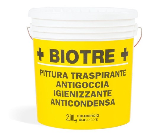 Pittura traspirante antigoccia