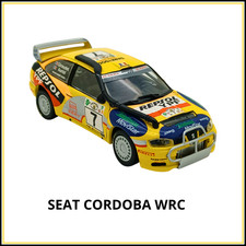 Modellino  Edicola Seat Cordoba WRC scala 1/43 Collezione auto da corsa rally