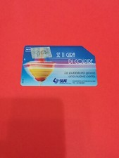 SCHEDA TELEFONICA VARIANTE TROTTOLE SE TI GIRA DI COLPIRE USATA PERF G 315A LEG 