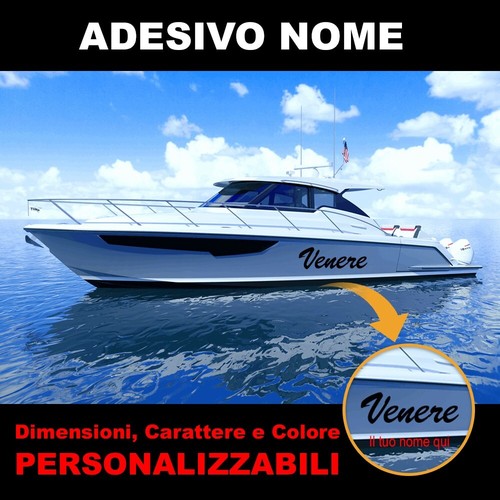 Adesivi nome barca - adesivi,