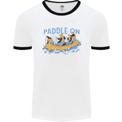 Shirt uomo bianca rafting - t-shirt,