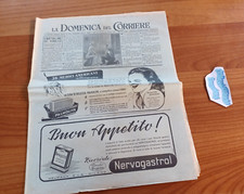 La domenica del corriere n.7 1949-Milan Internazionale Stadio San Siro-