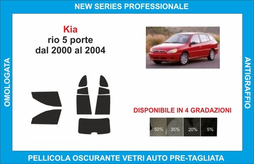 Pellicole oscuranti vetri - pellicole, kia