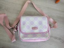 Borsa tracolla Carpisa 21*26*6 cm rosa lilla e bianca