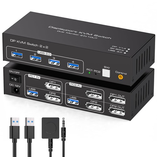 Switch kvm 120 hz - 4k, @