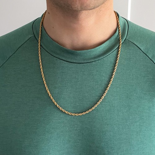 Collana corda torta - collana,