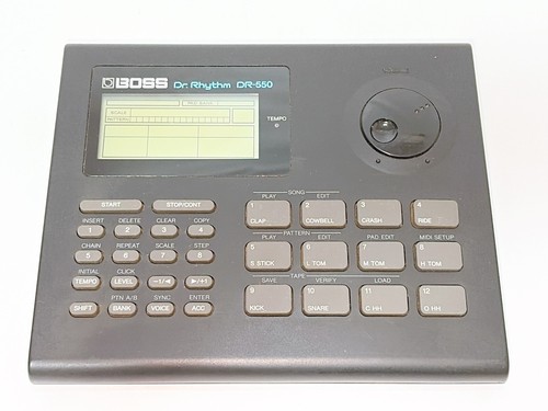 Boss 550 rhythm - dr-550, dr.