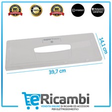 Sportello Cristal Congelatore Hotpoint Ariston Indesit 397x141x26 mm C00292069