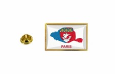 Spilla Pin Badge Pin's Bandiera Pays Cartolina Parigi