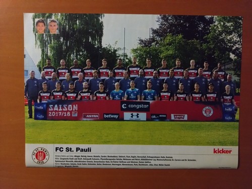 Pauli mannschaftsfoto - fc, st.
