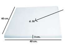 Gommapiuma Spugna 40x40x3