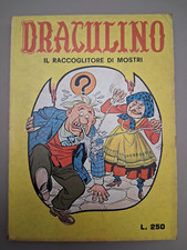DRACULINO n. 5 "IL RACCOGLITORE DI MOSTRI" EDIFUMETTO 1974 - QUASI OTTIMO