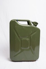 Tanica carburante in metallo 20L benzina diesel militare