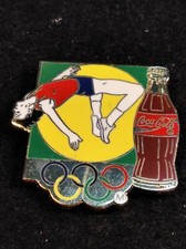 PIN COCA COLA BOTTIGLIA COLA OLIMPICA ATLETICA