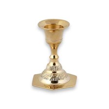 Portacandele conico ottone - conico,