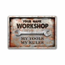 Personalized Rusty Scrap Metal