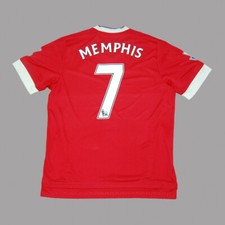 MANCHESTER UNITED MAGLIA ADIDAS DEPAY HOME MAILLOT JERSEY SHIRT TRIKOT 2015-2016