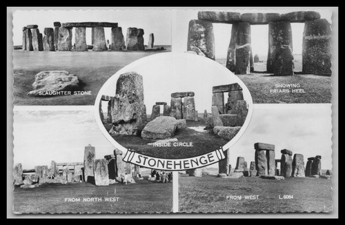 Cartolina stonehenge - stonehenge,