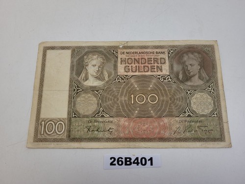 Banconota olanda 100 fiorini - banconota,