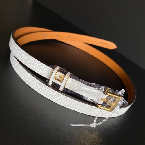 Hermès 15mm pop - white, epsom