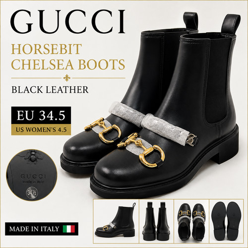 Stivaletti gucci horsebit - stivaletti,