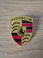 Logo Capot 6,7cm X 5cm Porsche