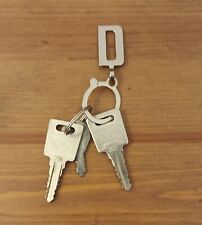 Portachiavi Vintage Delsey Valigie Chiavi Bagaglio Cod. 398