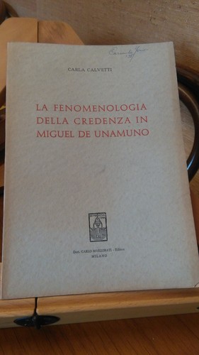 Fenomenologia della - la,