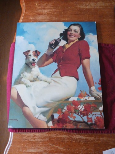 Quadro coca cola vintage 16x20 - coca-cola, vintage-16x20