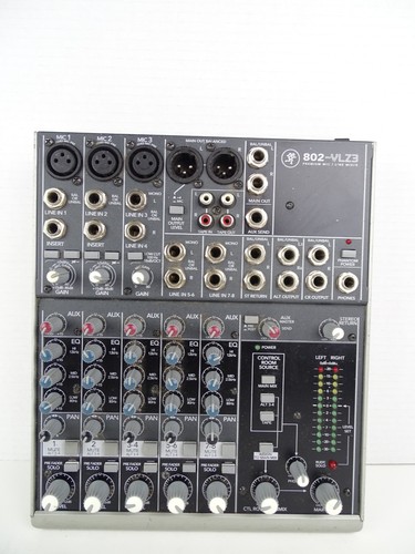 Mackie 802 vlz3 channel - mackie, 8-channel