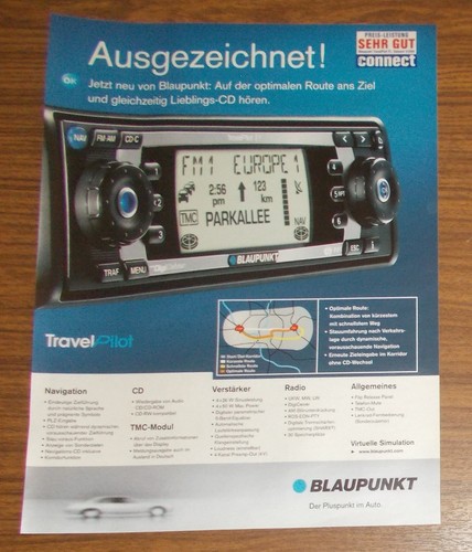 Rara pubblicità blaupunkt - rara,