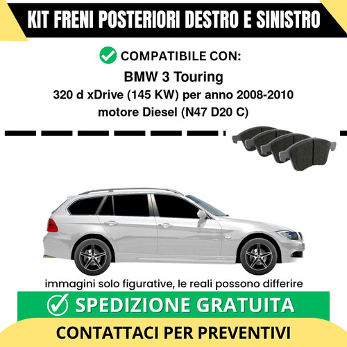 Pastiglie freno posteriori - freno,