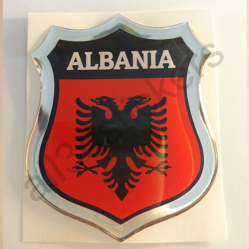 Adesivi albania scudetto - albania,