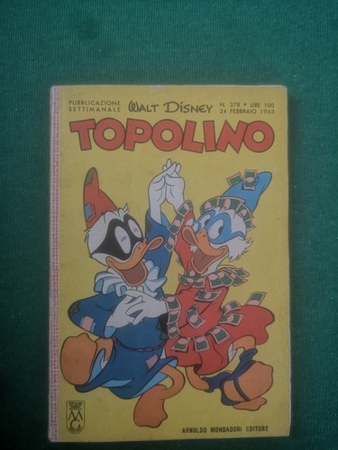 Topolino fumetto numero 378 - topolino,