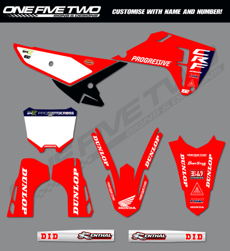 Grafica motocross honda crf - grafica,