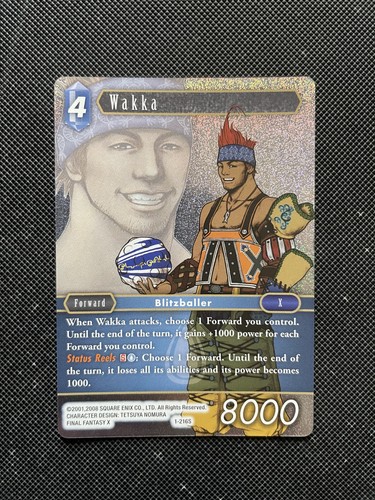 Final fantasy tcg opus wakka - final, 1
