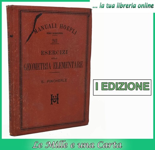 Manuale hoepli prima edizione - hoepli,