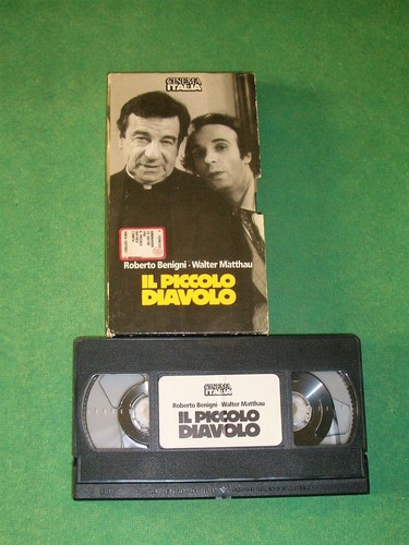 Vhs piccolo diavolo benigni - vhs, il